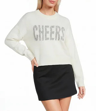 GB Cheers Graphic Sweater | Dillard's | Dillard's