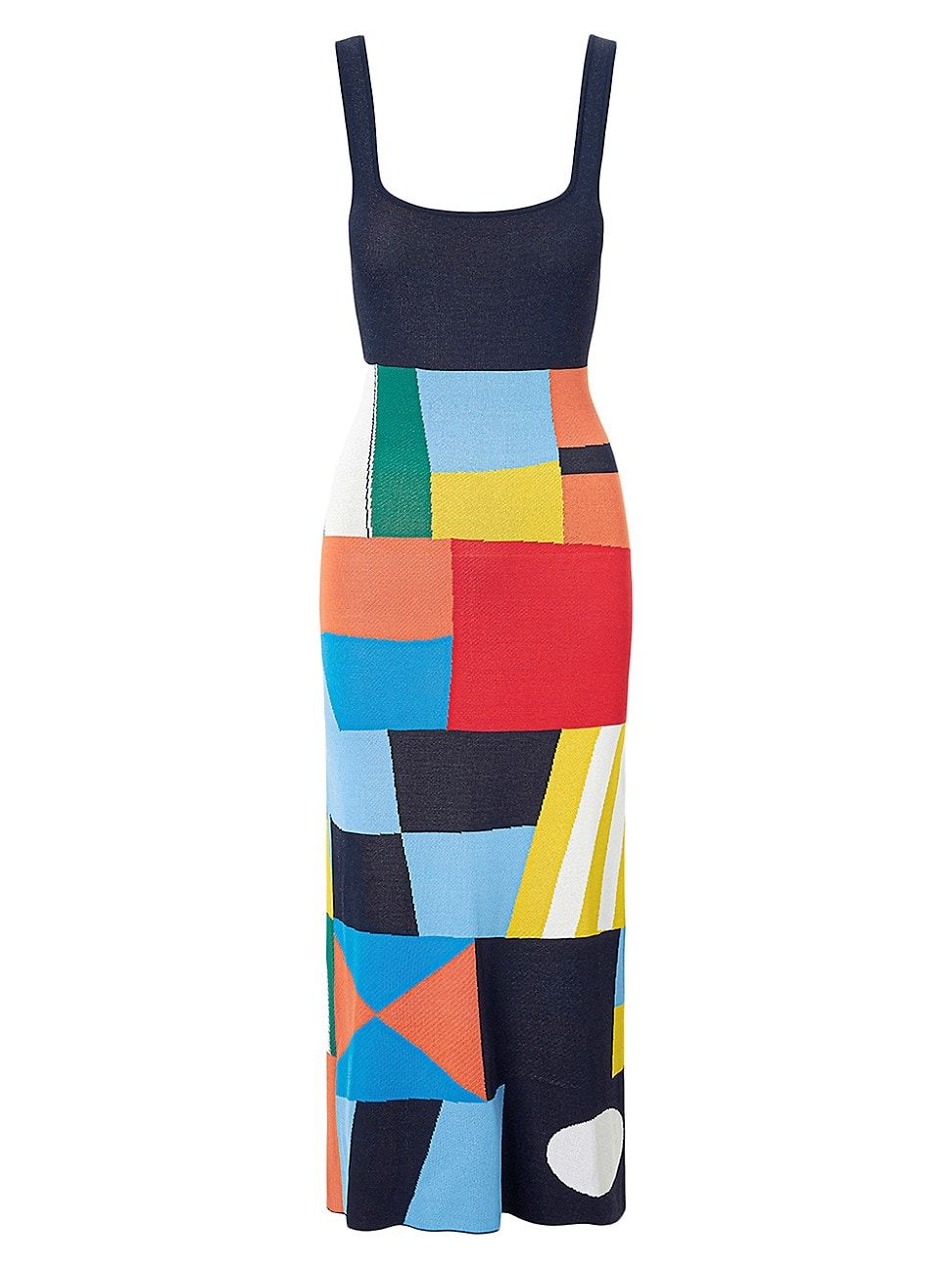 Women's Katie Patchwork Midi-Dress - Sails Up - Size Large | Saks Fifth Avenue