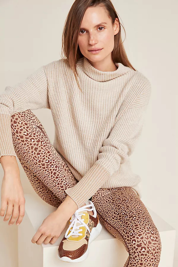 Varley Collins Ribbed Turtleneck Sweater | Anthropologie (US)