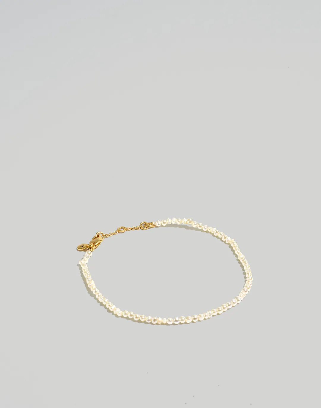 Micro Freshwater Pearl Anklet | Madewell