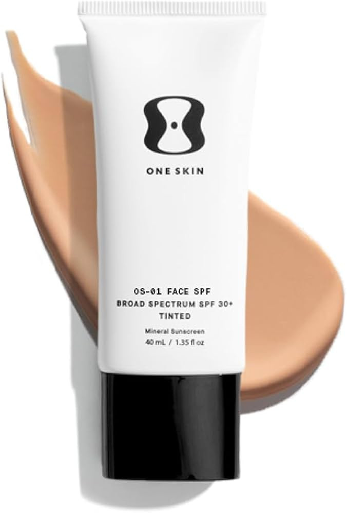 OneSkin FACE SPF OS-01 Peptide Broad Spectrum SPF 30+ Mineral Sunscreen- Scientifically Proven to... | Amazon (US)