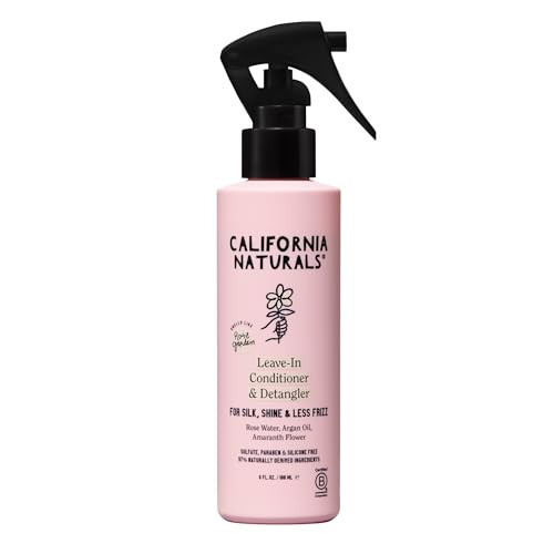 California Naturals Leave In Conditioner, Coconut Milk Hair Care Detangler, Natural, Vegan, Paraben & Sulfate Free, Smoothing, Primer & Stylerfor Frizzy, Dry, Hair and All Hair Types, 6 fl oz | Amazon (US)