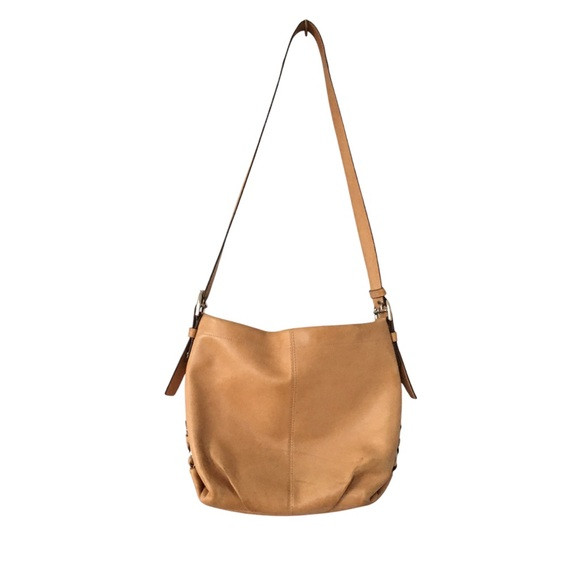 Coach Tan Leather Shoulder Casual Bag | Poshmark