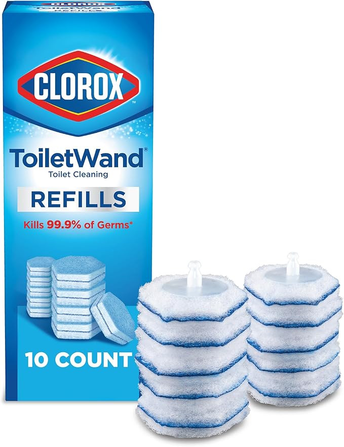 Clorox ToiletWand Toilet Cleaner Refills, Toilet brush, Original, 10 Count | Amazon (US)