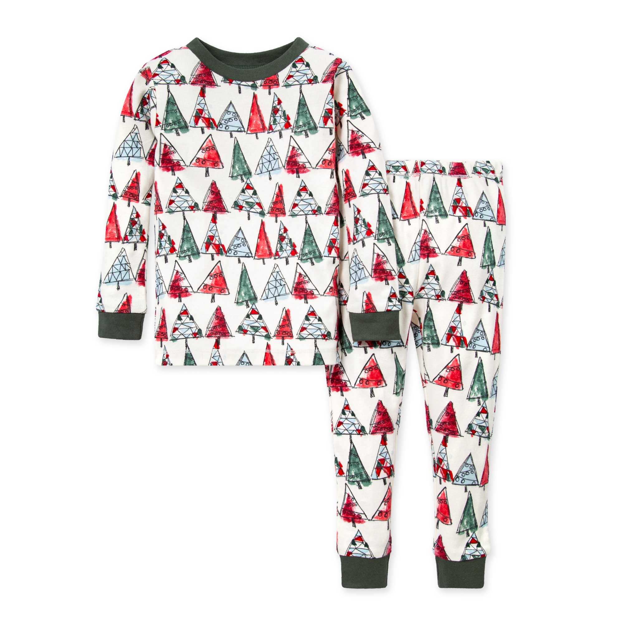 Holiday Matching Family Pajamas Made with Organic Cotton | Burts Bees Baby