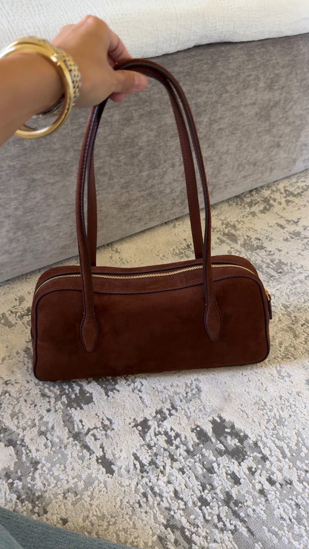 Fall outfit. Fall handbag. Fall bag. Suede bag. Suede handbag. 
I’ve been looking for a bag of this style and finally decided on this one. Currently on sale 30% off. It looks great and quality seems good too. 


#LTKItBag #LTKOver40