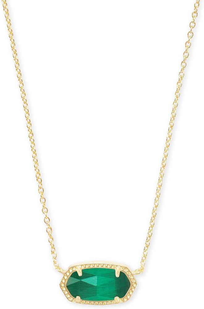 Kendra Scott Elisa Pendant Necklace for Women, Fashion Jewelry, 14k Gold-Plated | Amazon (US)