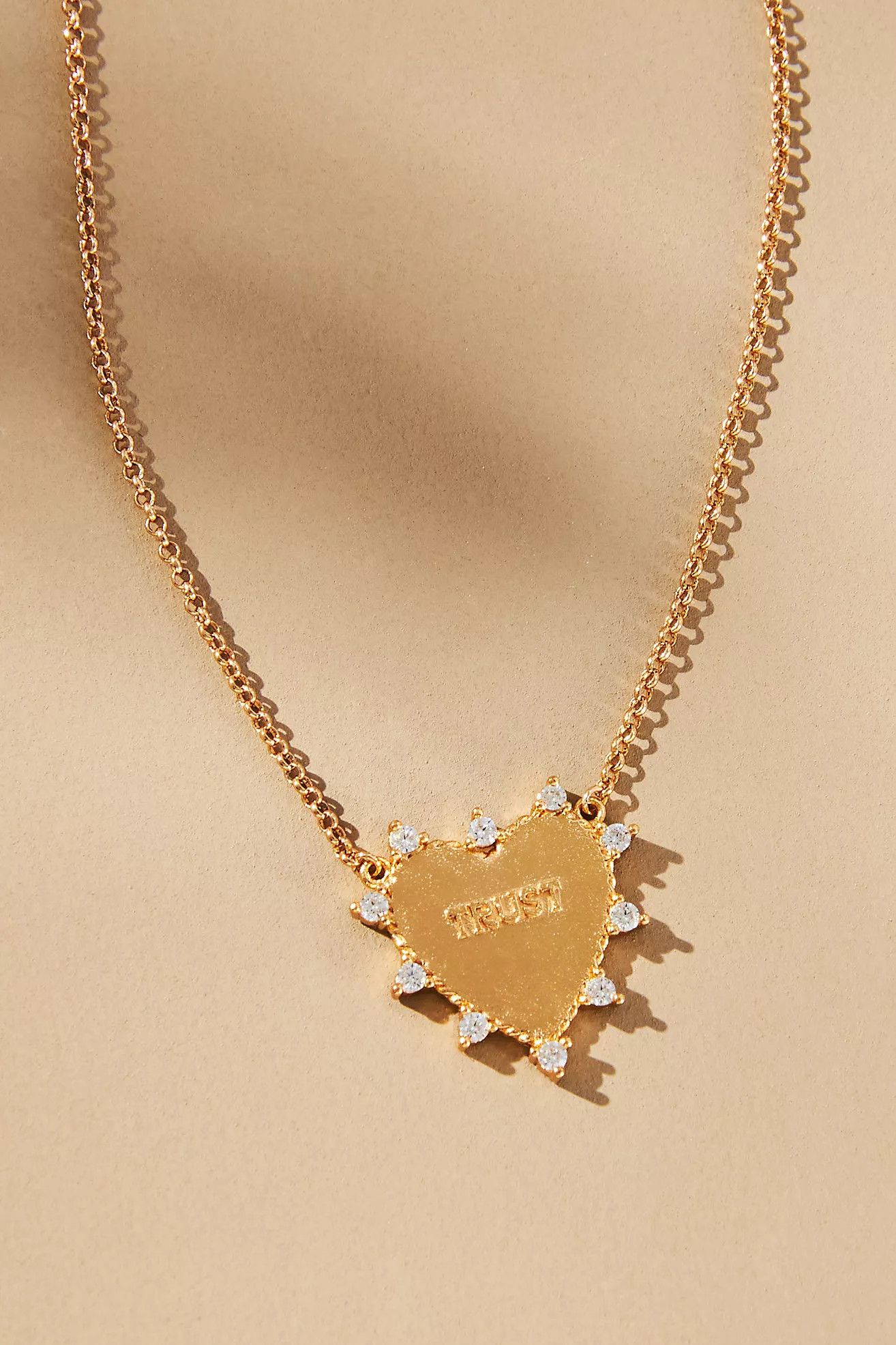 Joy Dravecky Heart of Trust Necklace | Anthropologie (US)