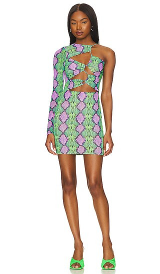 x REVOLVE Jess Dress in Placement Snake | Revolve Clothing (Global)