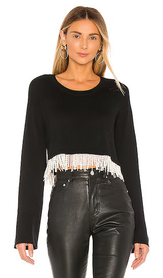 Lisbon Sweater in Black | Revolve Clothing (Global)