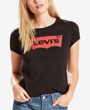 Levi's Cotton Batwing Logo Graphic T-Shirt | Macys (US)