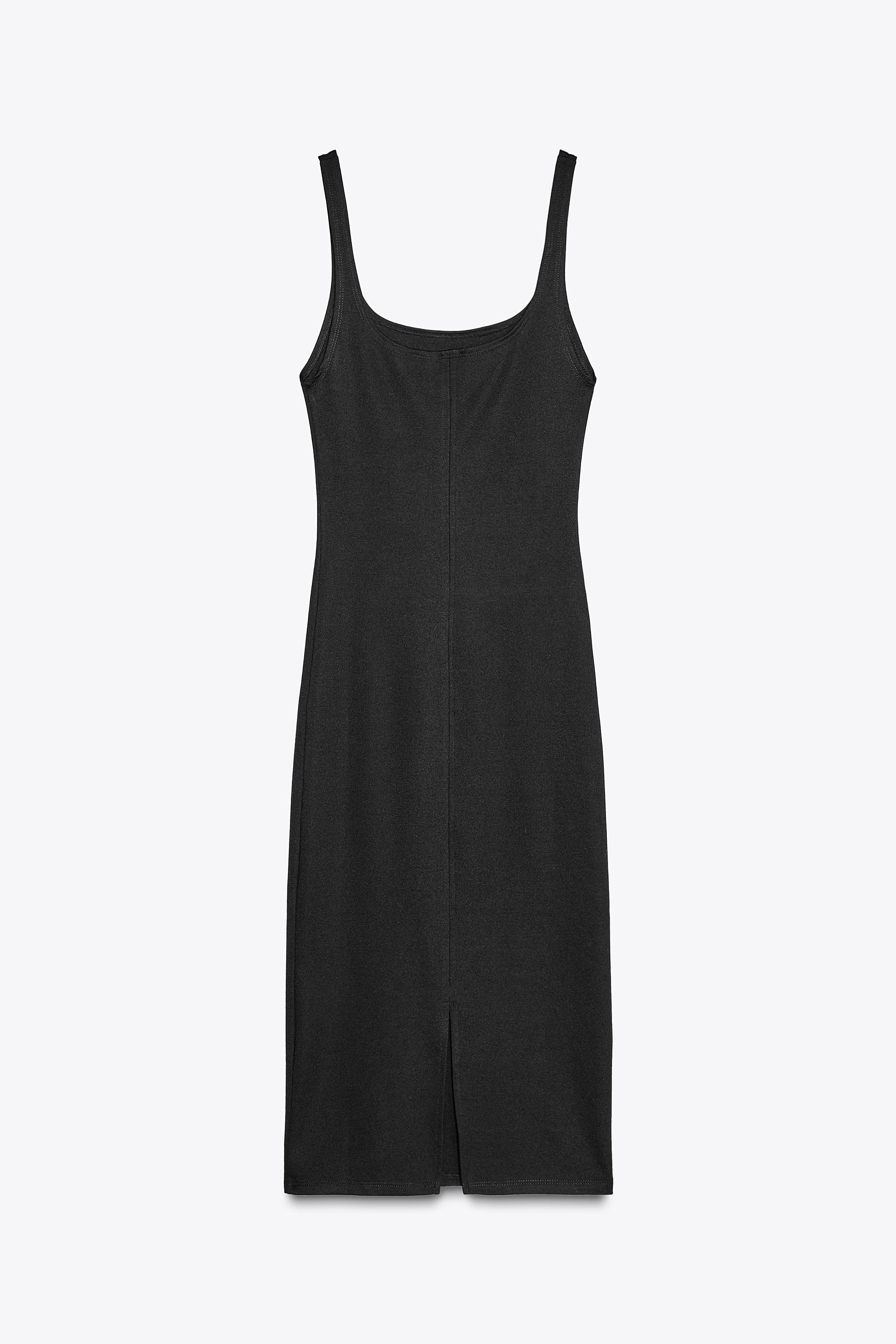 FITTED MIDI DRESS | Zara US