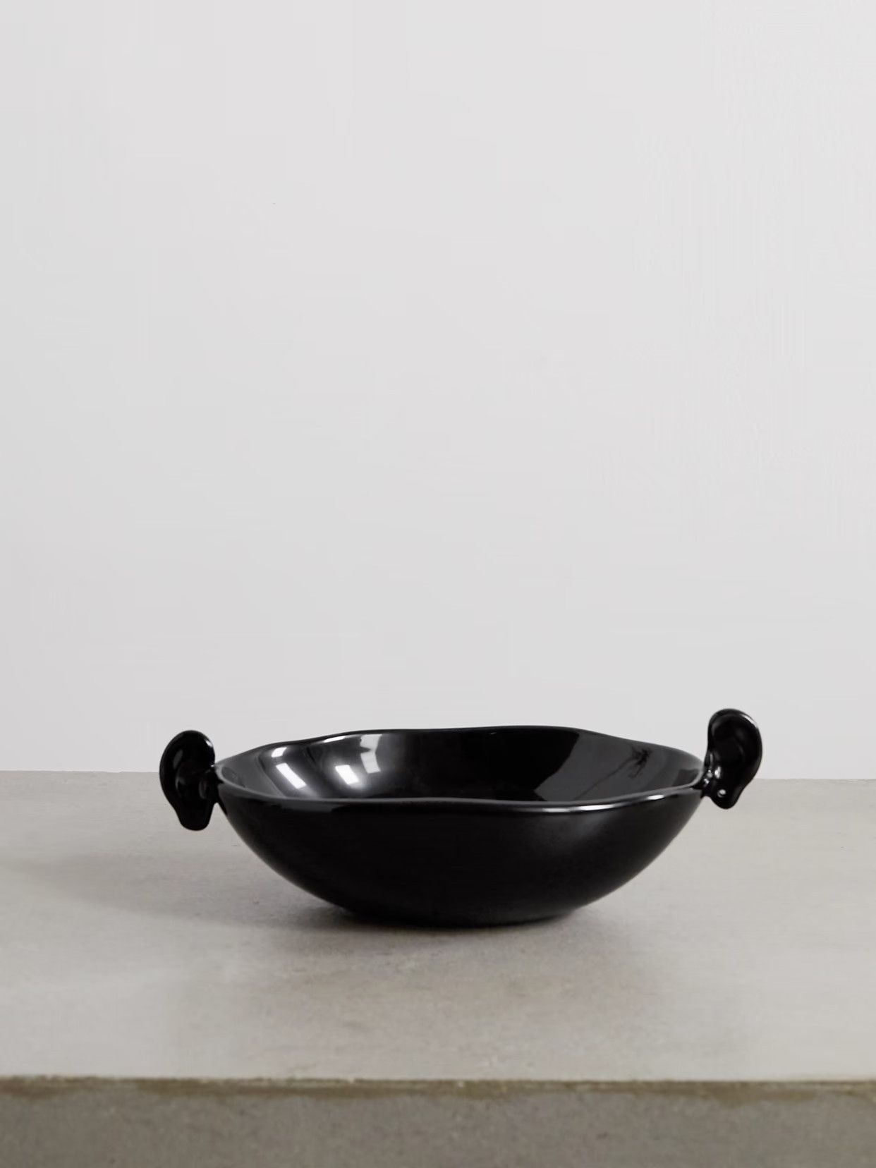 ANISSA KERMICHE - Ear Mini Ceramic Bowl - Black | NET-A-PORTER (UK & EU)