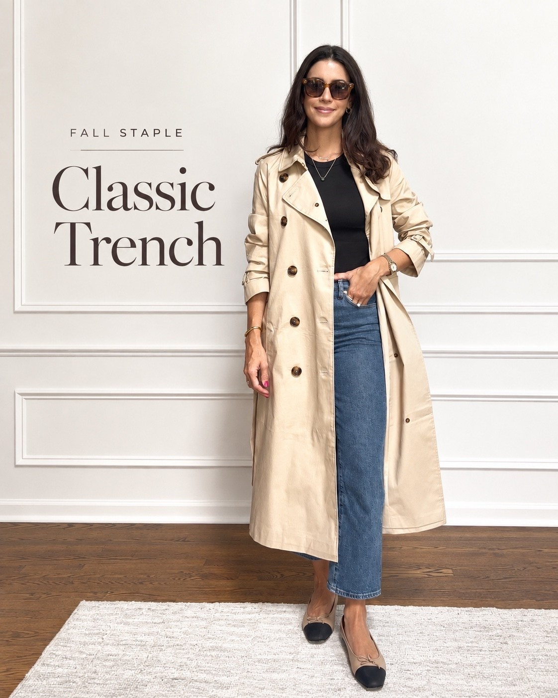 A trench coat is such a classic and a must-have Fall staple 🤎

I linked two great options:
The Quince trench is amazing quality — I’m 5’6” and wearing a size Small.

I also linked another beautiful option that’s 100% cotton!

Both are timeless pieces you’ll reach for year after year.

#LTKgrwm #LTKootd #LTKSeasonal