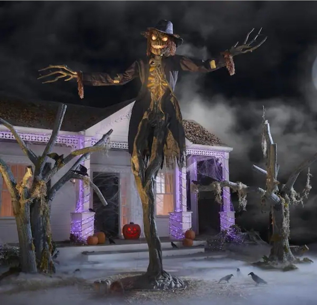 Gruesome Grounds Giant-Sized Animated LED Worricrow NEW at the Home Depot

#LTKSeasonal #LTKParties #LTKHome