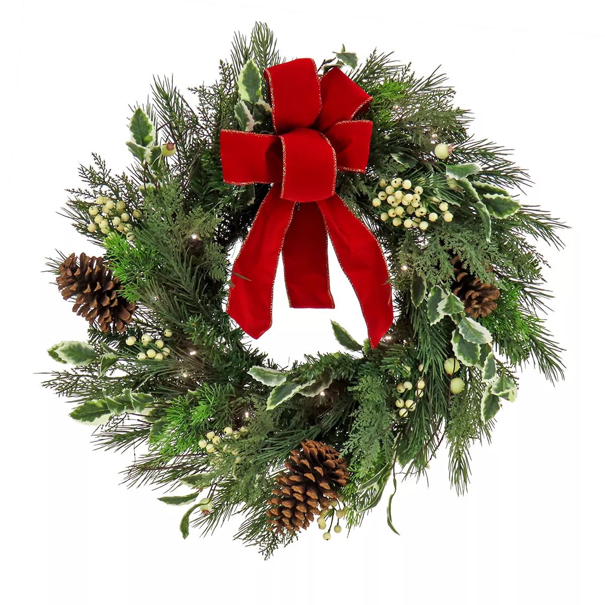 National Tree Company HGTV Home Collection Pre-Lit Artificial Christmas Wreath | Kohl's