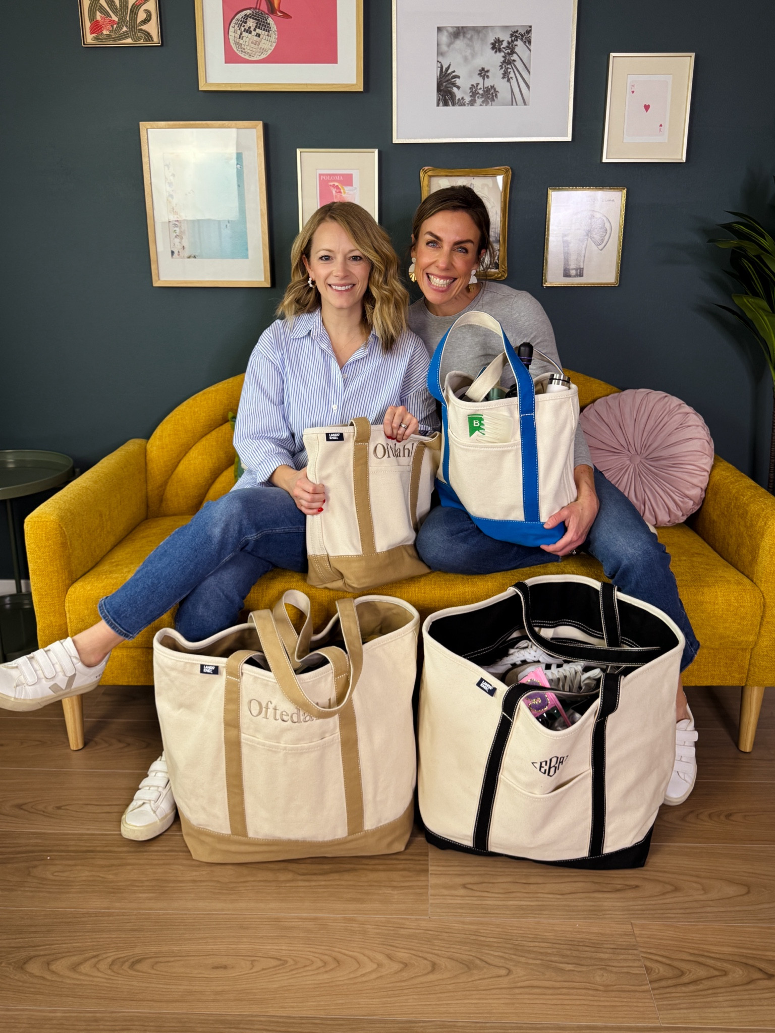 Highlighting our favorite @landsend canvas tote bags today! They come in 4 sizes and are fabulous!  You can customize the color, handle length, open or zip top and personalization!! We love them all but featured the medium and XL in our video. We love the long handle zip top for the XL, but it’s really whatever your preference is!  

#LTKGiftGuide #LTKHoliday #LTKSeasonal