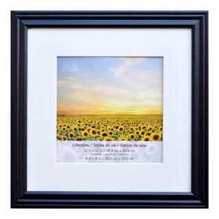 Black Square Frame With Mat, Lifestyles™ By Studio Decor® | 8"" x 8"" | Michaels® | Michaels Stores