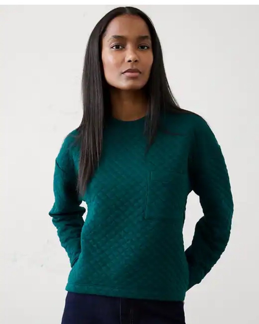 ON SALE under $30 with an additional 20% off! 


#LTKU #LTKOver40 #bananarepublic #under25 #salefinds #budgetfriendly #quiltedsweatshirt 

#LTKSaleAlert #LTKFindsUnder50 #LTKSeasonal