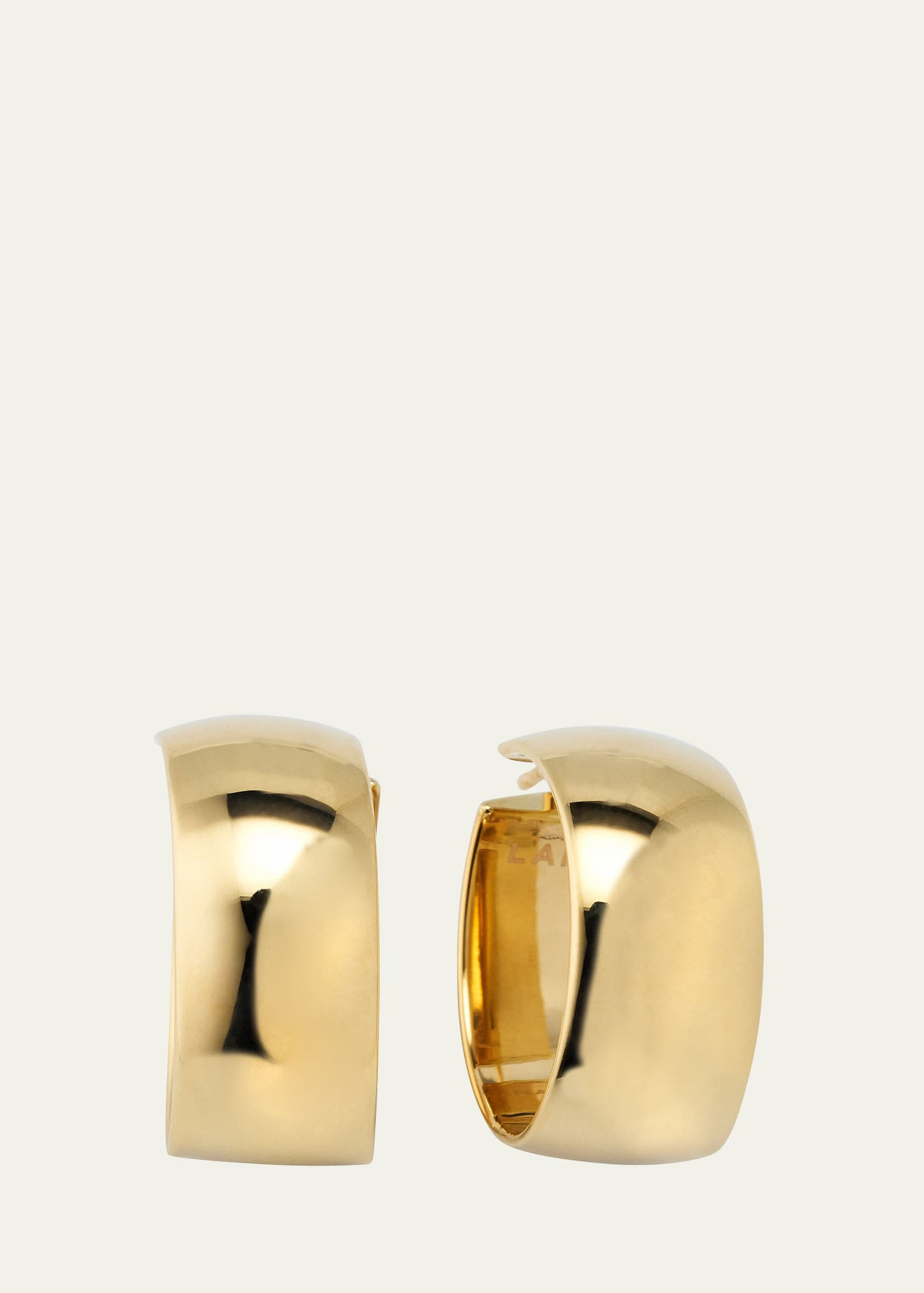 Lana 14K 25mm Curved Bold Hollow Hoops | Bergdorf Goodman