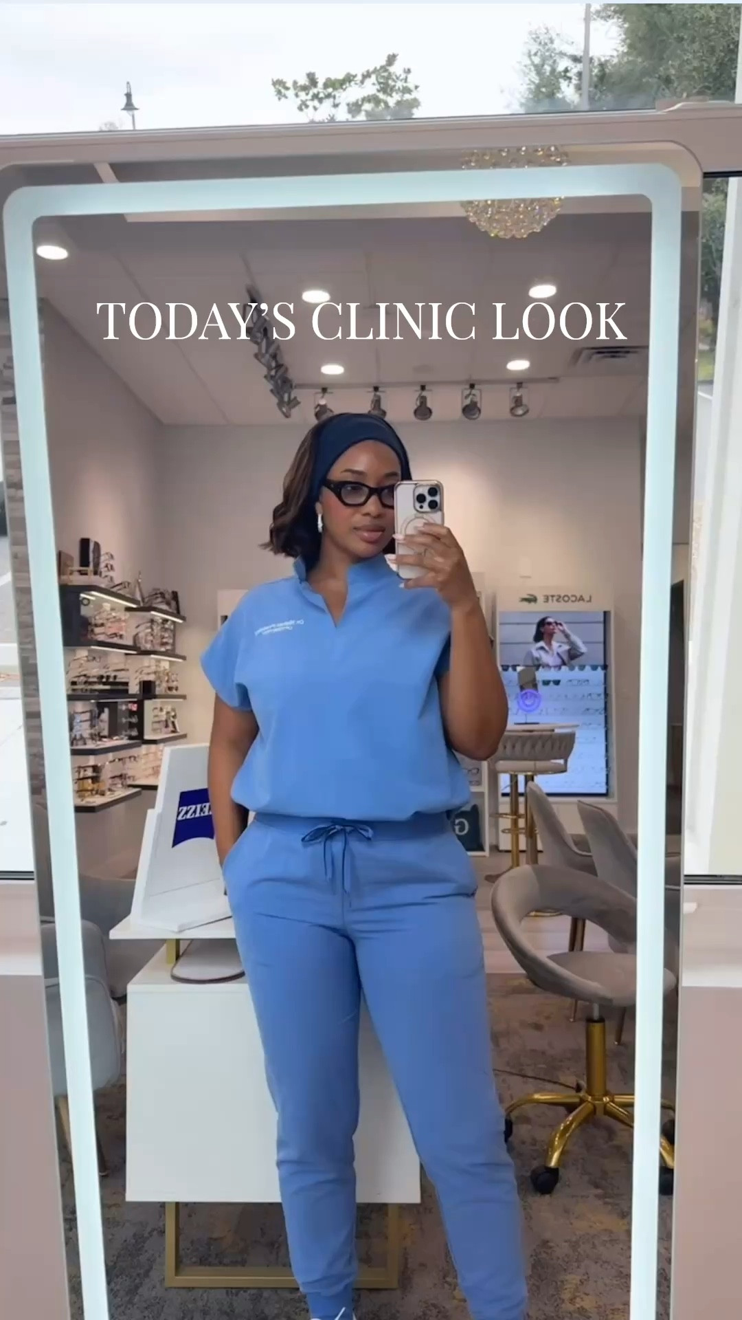 2nd day back at work! Here’s today’s scrub look! I love this set from @jaanuu ! The perfect color and easy to use my portable pumps!  

#LTKWorkwear #LTKootd #LTKmomlife