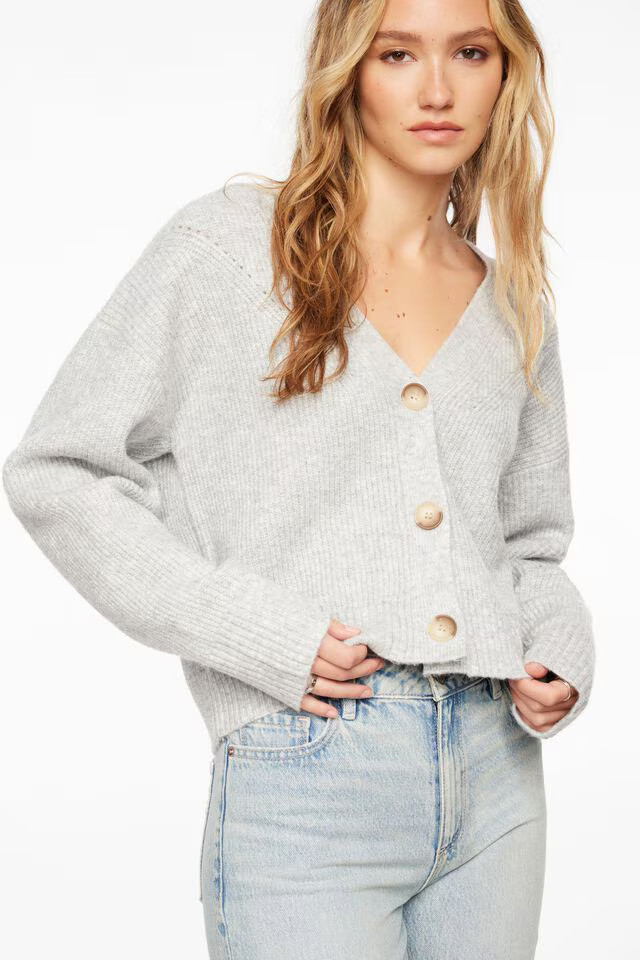 Heavenlyarn™ V-Neck Cardigan | Dynamite Clothing