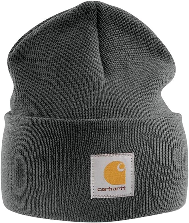 Carhartt - Acrylic Watch Cap - Grey Beanie ski hat… | Amazon (US)