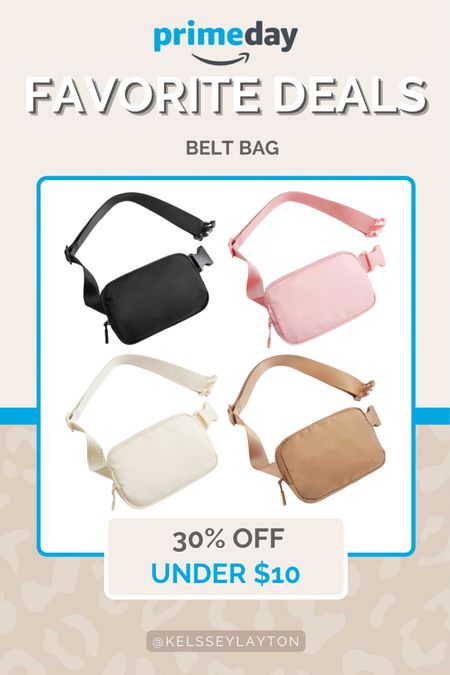 Amazon prime day! Belt bag under $10

#LTKsalealert #LTKitbag #LTKxPrimeDay