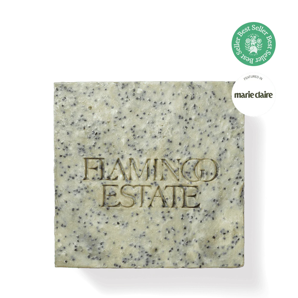 Exfoliating Peppermint Soap Brick | Flamingo Estate