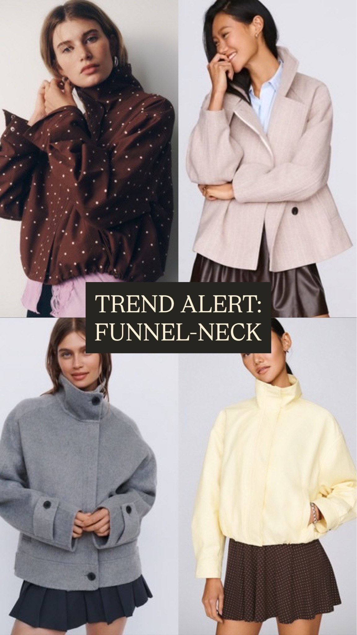 Funnel-neck jackets @Anthropologie 
How can you just pick one?

Fashion trends for fall 2026

#LTKSeasonal