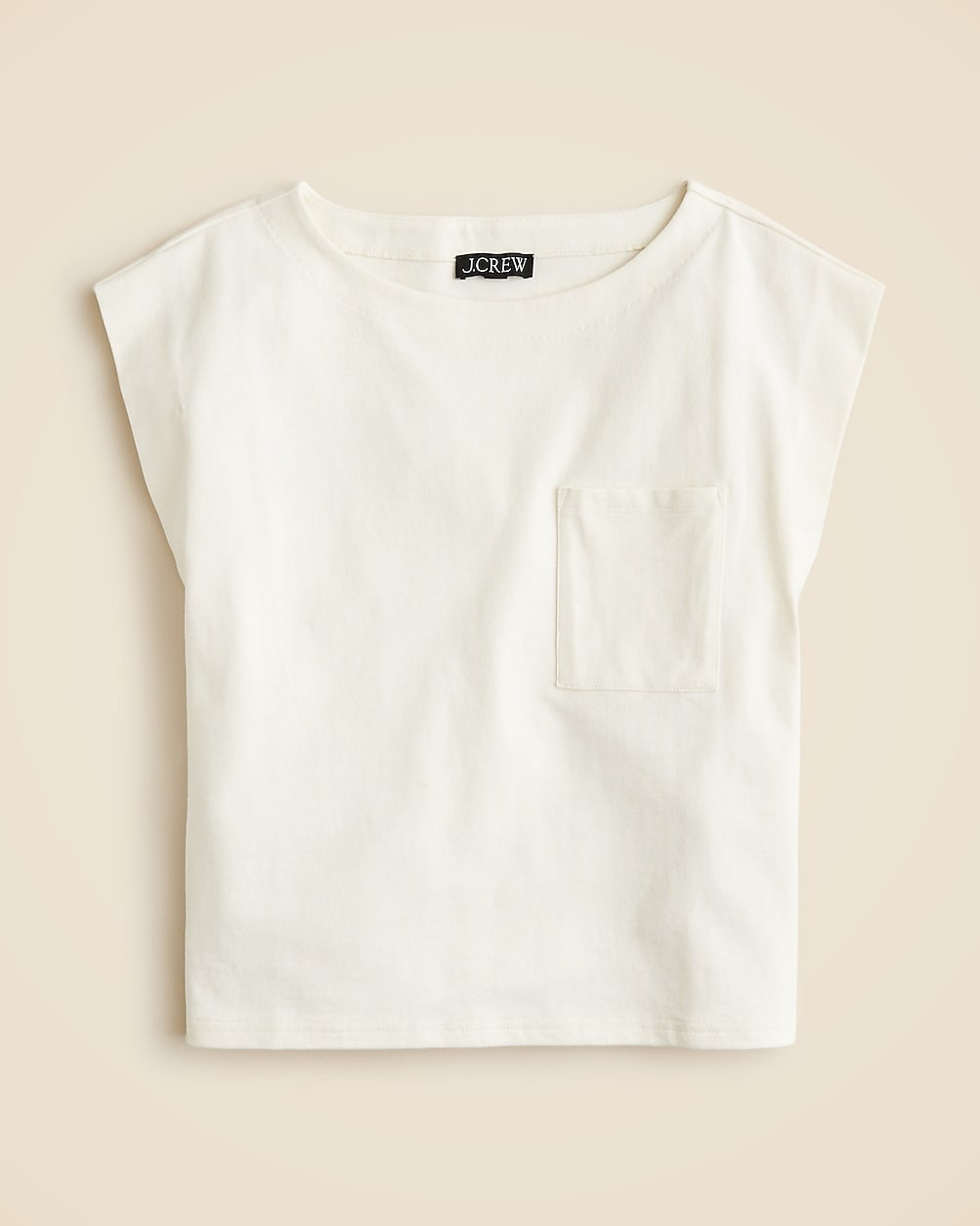New mariner jersey boatneck muscle T-shirt | J. Crew US