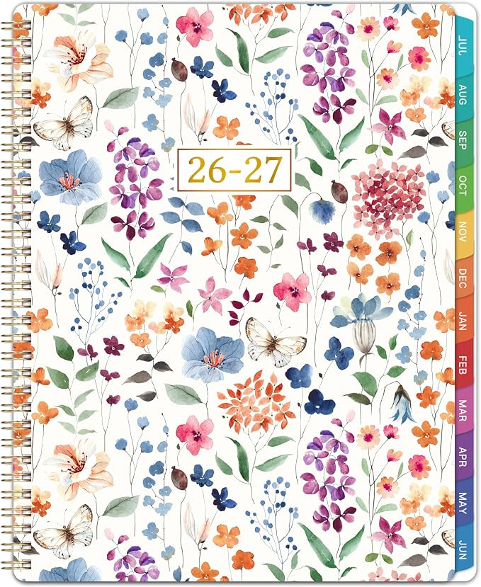Planner 2026-2027 - Academic Planner 2026-2027, July 2026 - June 2027, 11” x 8.5”, Weekly and... | Amazon (US)
