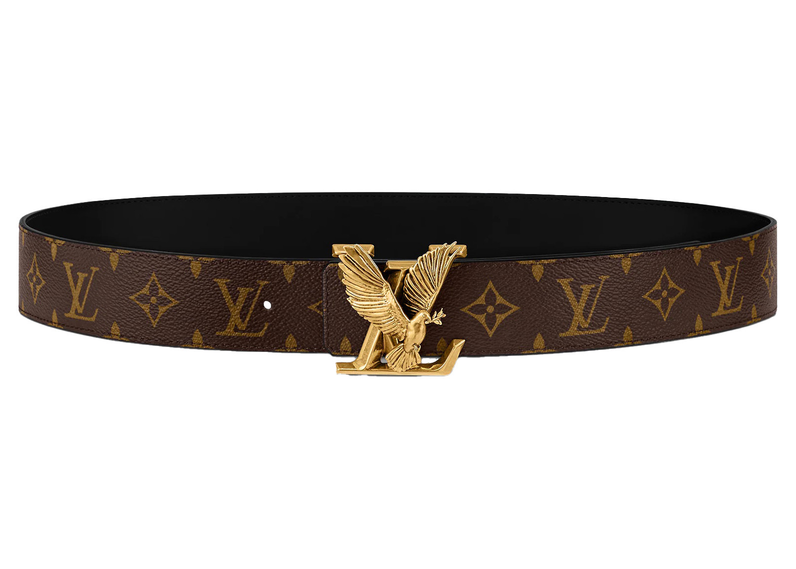 Men's Louis Vuitton LV Dove 40MM Reversible Belt in Brown | StockX