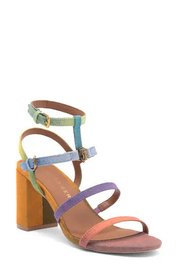 Kurt Geiger London Hampton Ankle Strap Sandal in Rainbow at Nordstrom Rack, Size 9.5Us / 40.5Eu | Nordstrom Rack