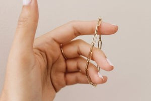 Dev Gold Link Bracelet | Parpala Jewelry