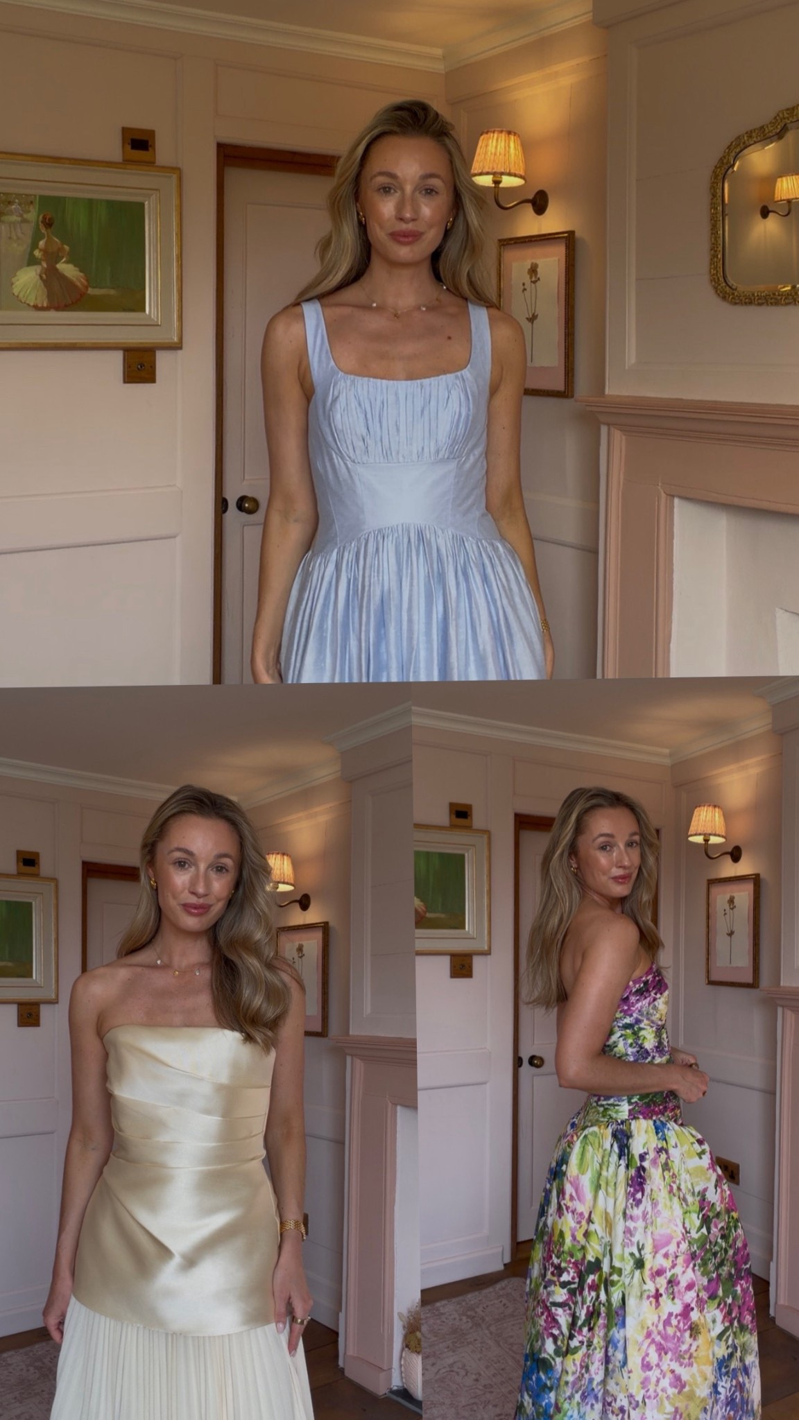 Three luxury wedding guest dresses from Net A Porter 🌷 Floral wedding guest dress, simple wedding look, summer wedding, summer wedding dress ideas.

#LTKsummer #LTKluxury #LTKspring