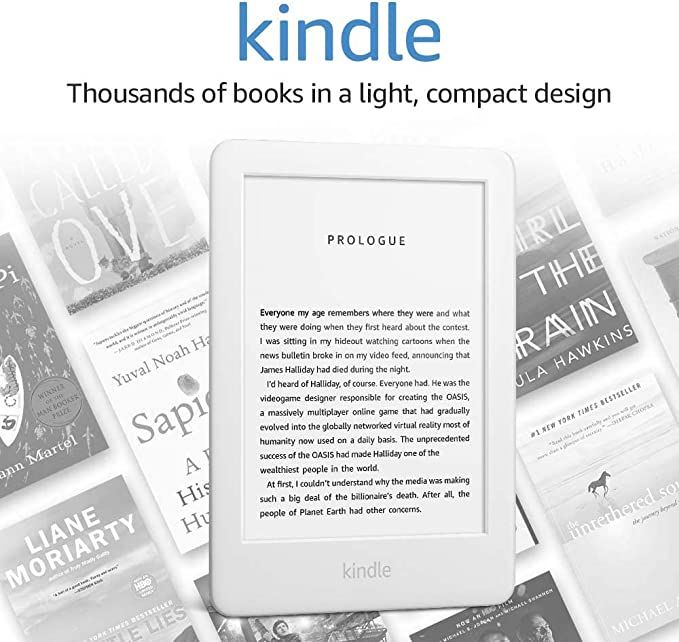 Kindle (2019 release) - Now with a Built-in Front Light - White | Amazon (US)