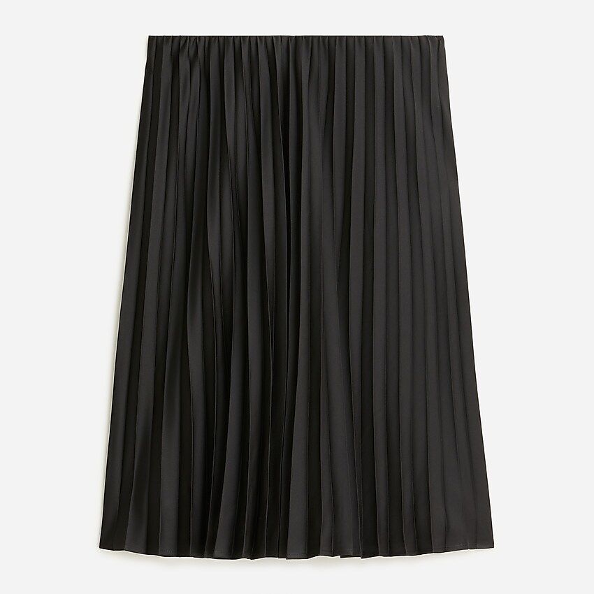 Pleated pull-on mini skirt | J.Crew US