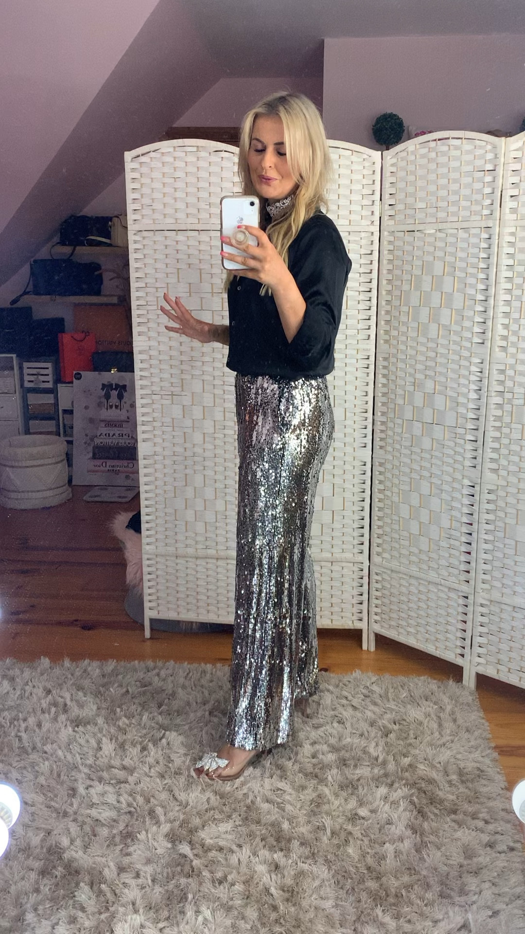 M&S Partywear
Sequins 
Partywear
Seasonal 
Black shirt
Ladies Trousers 

#LTKeurope #LTKover40 #LTKSeasonal