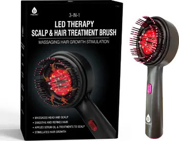 3-in-1 Red Light Therapy Scalp & Hair Growth Brush Stimulate Growth, Boost Volume, Enhance Scalp ... | Nordstrom