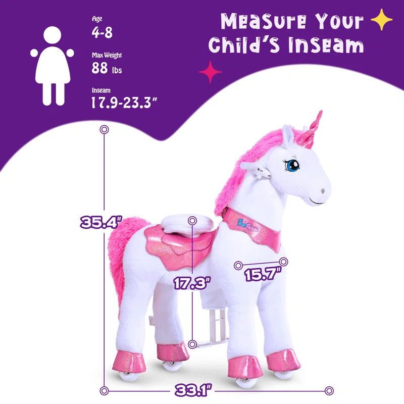 Model E Ride On Unicorn | Wayfair North America
