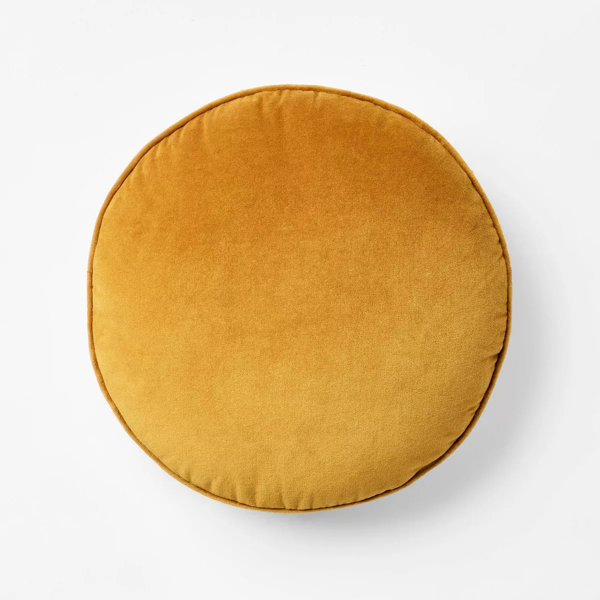 Round Velvet Throw Pillow Camel - Threshold™ designed with Studio McGee | Target