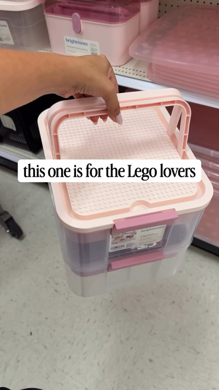 You all loved these Lego storage containers and they’re currently ON SALE! Save 20% on these and other Brightroom items this week☺️

#target #newattarget #targetfinds #legogram #legoorganization