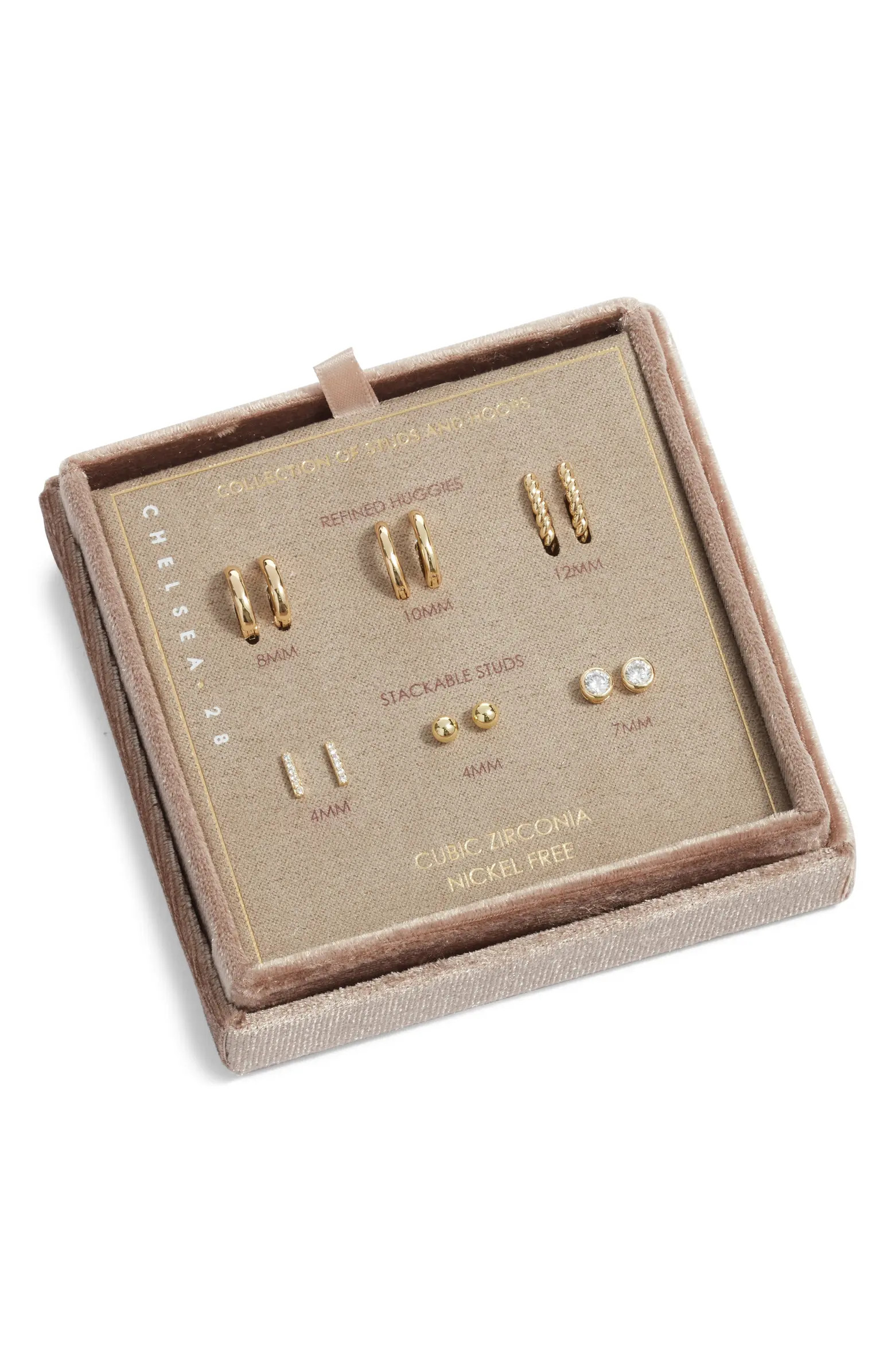 6-Pack Huggie Hoop & Stud Earring Set | Nordstrom
