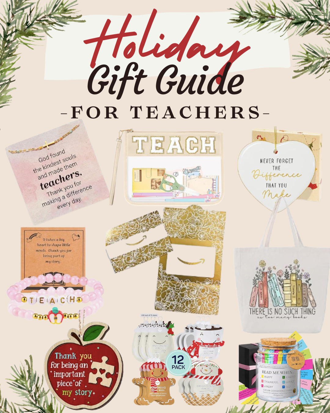 We heart our teachers! Putting together gifts for them warms my heart! Cannot celebrate their hard work enough! Here are a few ideas if you choose to give a holiday gift!  

 #LTKGiftGuide #LTKHoliday #LTKKids