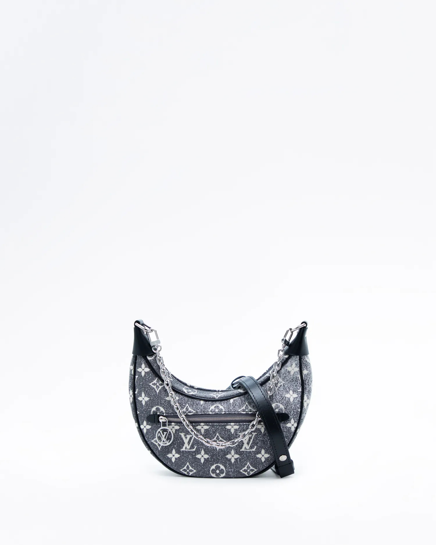 Denim Monogram Loop Bag | Vivrelle