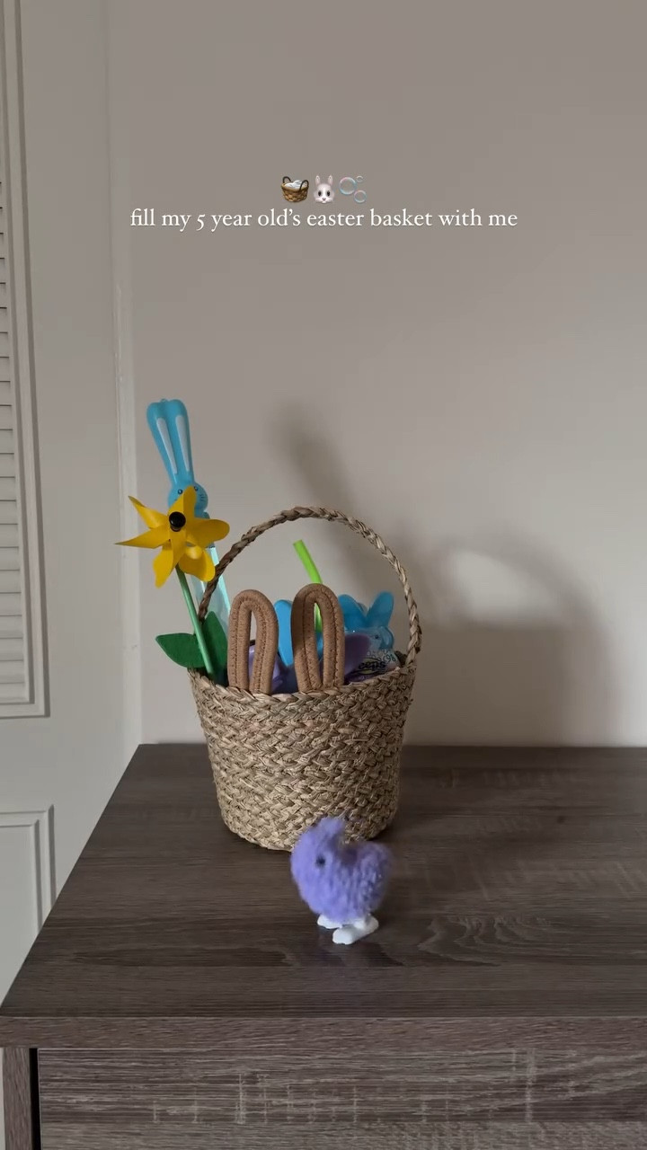 save for inspo 🔖 [candy-free] easter basket ideas🧺🐰🫧 follow me + comment “BASKET” below for the links 🔗 

you can also shop the basket on the @shop.ltk app + here: 

have you finished your easter shopping yet? 

toddler easter basket, kids gifts, toddler gifts, easter gifts
#easter #eastereggs #easterbunny #toddlermom #easterbasket #easterbaskets #easterbasketideas #easterbasketstuffers #easterbasketgoodies #eastersunday #momhacks #momfinds #momoftoddlers #momoftwo #targetfinds #bullseyeplayground #walmartfinds

#LTKKids #LTKGiftGuide #LTKSeasonal