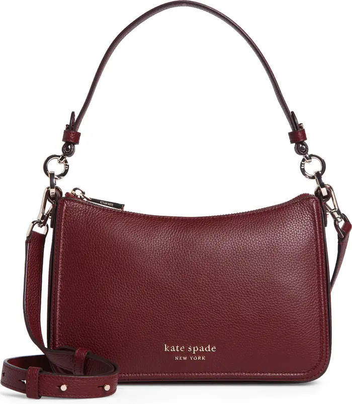 hudson pebbled leather medium shoulder bag | Nordstrom