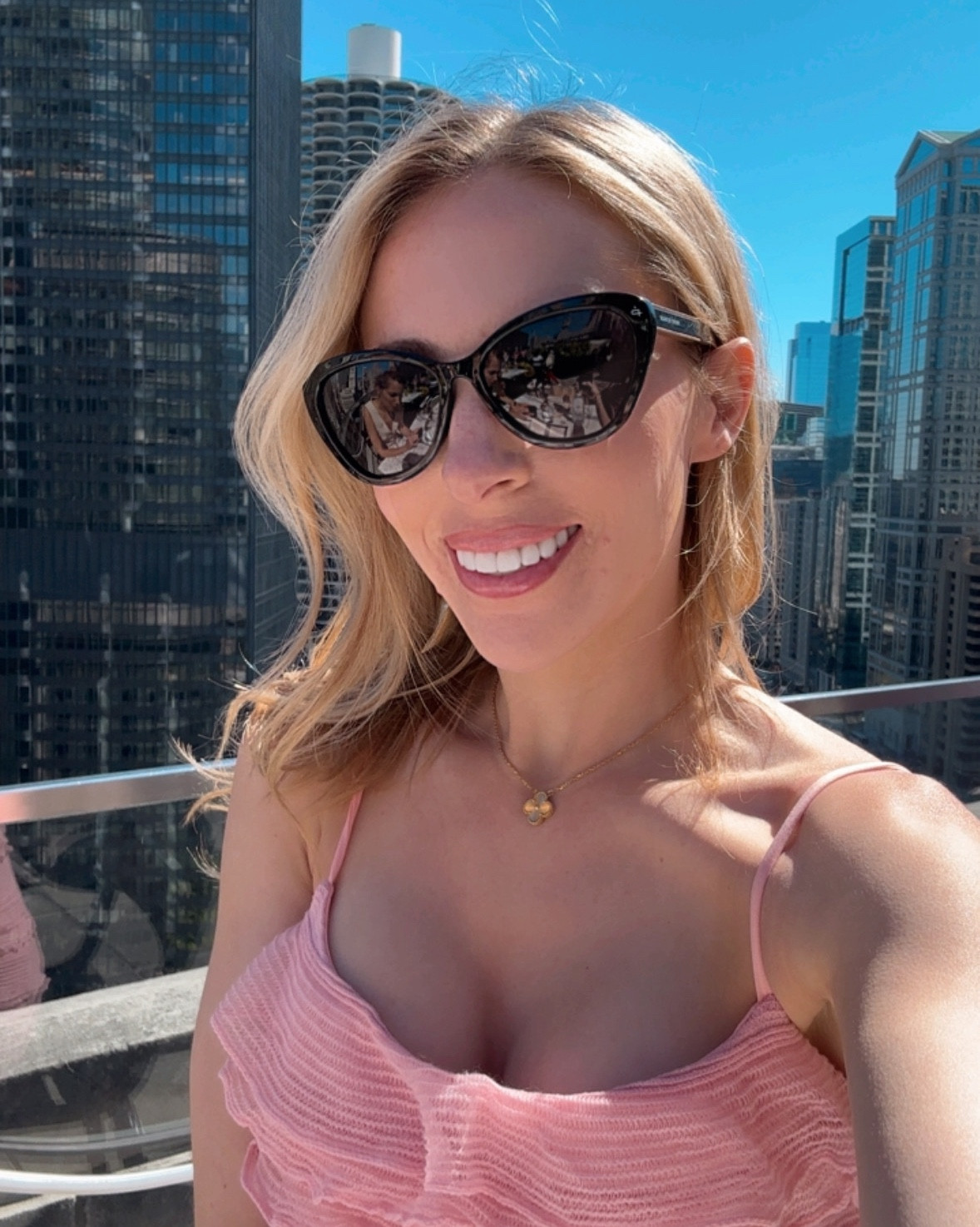 My all time favorite sunglasses! 

Dress by @beyondegreis
Sweater by @zara

#LTKFindsUnder100 #LTKFindsUnder50