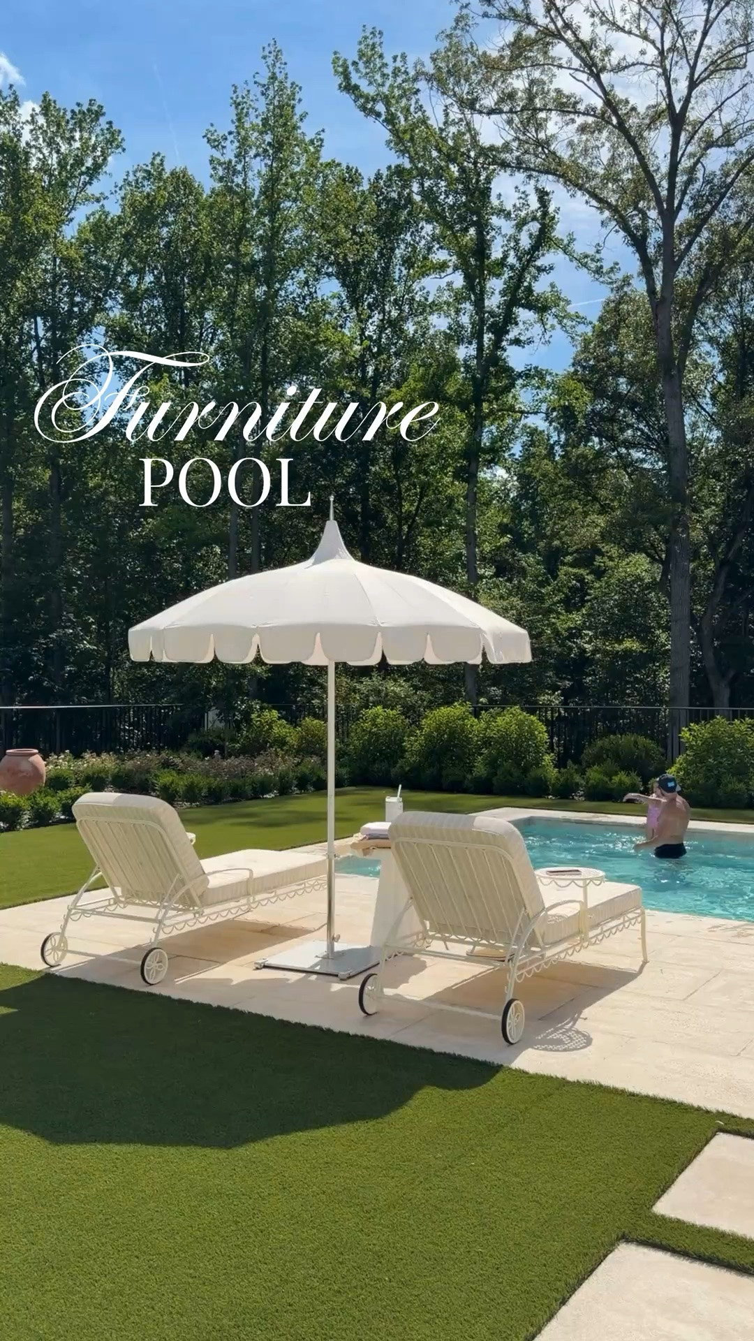 Pool furniture 🤍

#LTKSeasonal #LTKSaleAlert #LTKHome